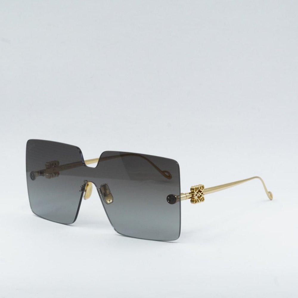 Loewe Gold and Gray Sunglasses